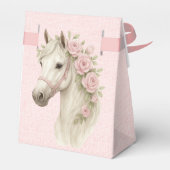 Ballotins Fête de mariage Pastel Rose & Cheval Blanc (Arrière)