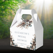 Ballotins Fête de mariage Rustique Floral aux Cônes de Pin d