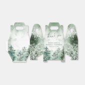 Ballotins Fête de mariage Snow in Love (Déplié)