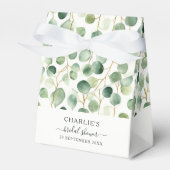 Ballotins Fête de Mariée Élégante avec de la Végétation Mode (Verso)