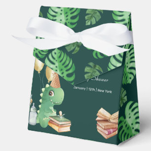 Ballotins Fête de naissance bébé ballon livre de contes dino