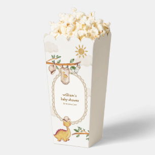 Ballotins Fête de naissance bébé garçon Jungle Popcorn Dino 