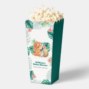 Ballotins Fête de Naissance Bébé Popcorn Dinosaure Éclosion