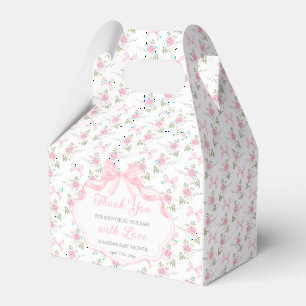 Ballotins Fête de Naissance Fille Arc en Ciel Rose Toile De