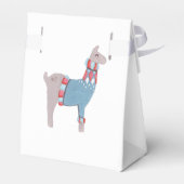 Ballotins Fête de Noël llama sur le thème de la laine (Arrière)