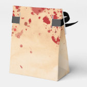 Ballotins Fête de papier gothique d'Halloween de vinyle sang (Arrière)