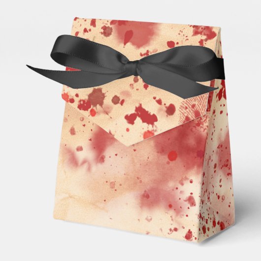 Ballotins Fête de papier gothique d'Halloween de vinyle sang (Verso)