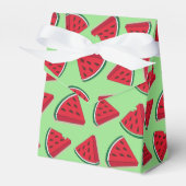 Ballotins Fête de pastèque boîte de préférence (Verso)