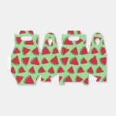 Ballotins Fête de pastèque boîte de préférence (Déplié)