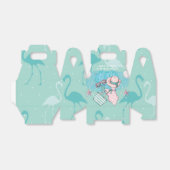 Ballotins Fête de piscine d'été personnalisée (Déplié)