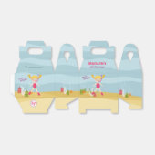 Ballotins Fête de Plage de Fille de Snorkeling (Déplié)