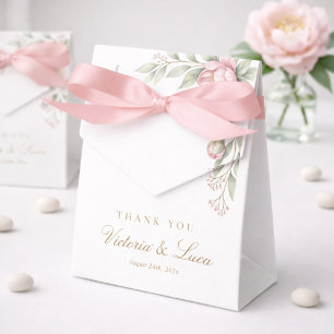 Ballotins Fête de remerciement pour pivoines roses en fleurs