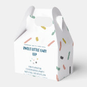 Ballotins Fête de révélation de genre de crème glacée (Arrière)