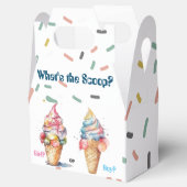 Ballotins Fête de révélation de genre de crème glacée (Ouvert)