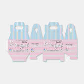 Ballotins Fête de révélation de genre garçon ou fille (Déplié)