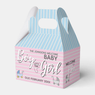 Ballotins Fête de révélation de genre garçon ou fille