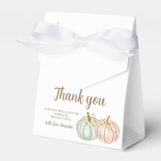 Ballotins Fête de révélation de genre pour les Citrouilles d (Verso)