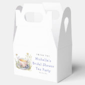 Ballotins Fête de thé de mariage printanier à l'aquarelle (Ouvert)