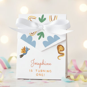 Ballotins Fête des animaux de safari Wild one anniversaire d