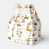 Ballotins Fête des camions de construction personnalisés Ann (Verso)