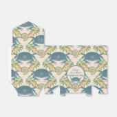 Ballotins Fête des Crabes - Crabes Bleus Aquarelle, Fiançail (Déplié)