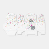 Ballotins Fête des éléphants - Animaux à la fête d'anniversa (Déplié)