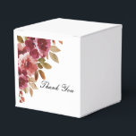 BALLOTINS FÊTE DES MARIÉES<br><div class="desc">BALLOTIN Fête des mariées AVEC UN DESIGN FLORAL BURGUNDY.</div>