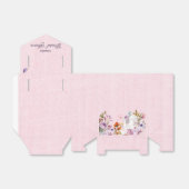 Ballotins Fête des mariées à thème Fleurs d'aquarelle Tea Pa (Déplié)