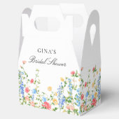 Ballotins Fête des mariées Boho du Fleur sauvage d'aquarelle (Ouvert)