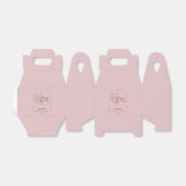 Ballotins Fête des mariées Boogie Disco Rose (Déplié)