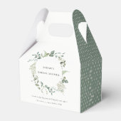 Ballotins Fête des mariées d'aquarelle de l'Eucalyptus botan (Arrière)