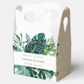 Ballotins Fête des mariées de feuillage vert de la Monstère  (Ouvert)