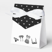 Ballotins Fête des mariées de lingerie de script de pinceau  (Verso)