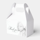 Ballotins Fête des mariées de perles de boules blanches (Arrière)