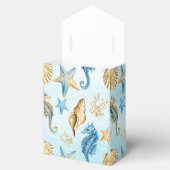 Ballotins Fête des mariées de plage Motif Seashells (Ouvert)