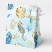 Ballotins Fête des mariées de plage Motif Seashells (Arrière)