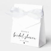 Ballotins Fête des mariées de script d'écriture moderne (Verso)