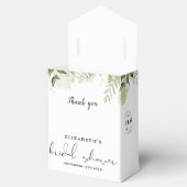 Ballotins Fête des mariées de script Floral Greenery (Ouvert)