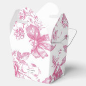 Ballotins Fête des mariées de thé Fleur sauvage rose (Ouvert)