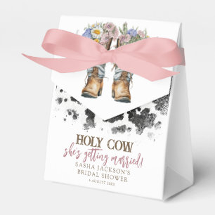 Ballotins Fête des mariées des bottes florales de vache sain