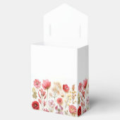 Ballotins Fête des mariées Fleur sauvage Retro Pastel Pink B (Ouvert)