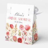 Ballotins Fête des mariées Fleur sauvage Retro Pastel Pink B (Arrière)