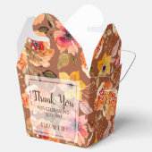 Ballotins Fête des mariées florale de chute d'aquarelle (Ouvert)