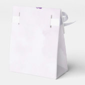 Ballotins Fête des mariées florale de lavande rustique (Arrière)