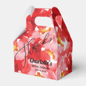 Ballotins Fête des mariées florale rose (Verso)