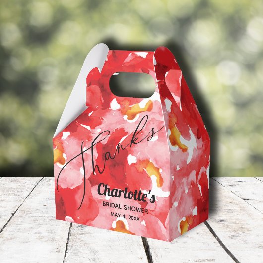 Ballotins Fête des mariées florale rose