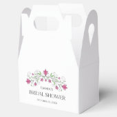 Ballotins Fête des mariées florale rose chic (Ouvert)