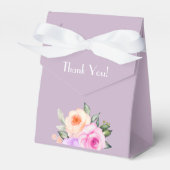 Ballotins Fête des mariées Lavender Bright Peach Rose Roses (Verso)