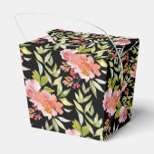 Ballotins Fête des mariées luxuriante à fleurs rouges (Arrière)