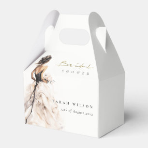 Ballotins Fête des mariées moderne Mariage aquarelle